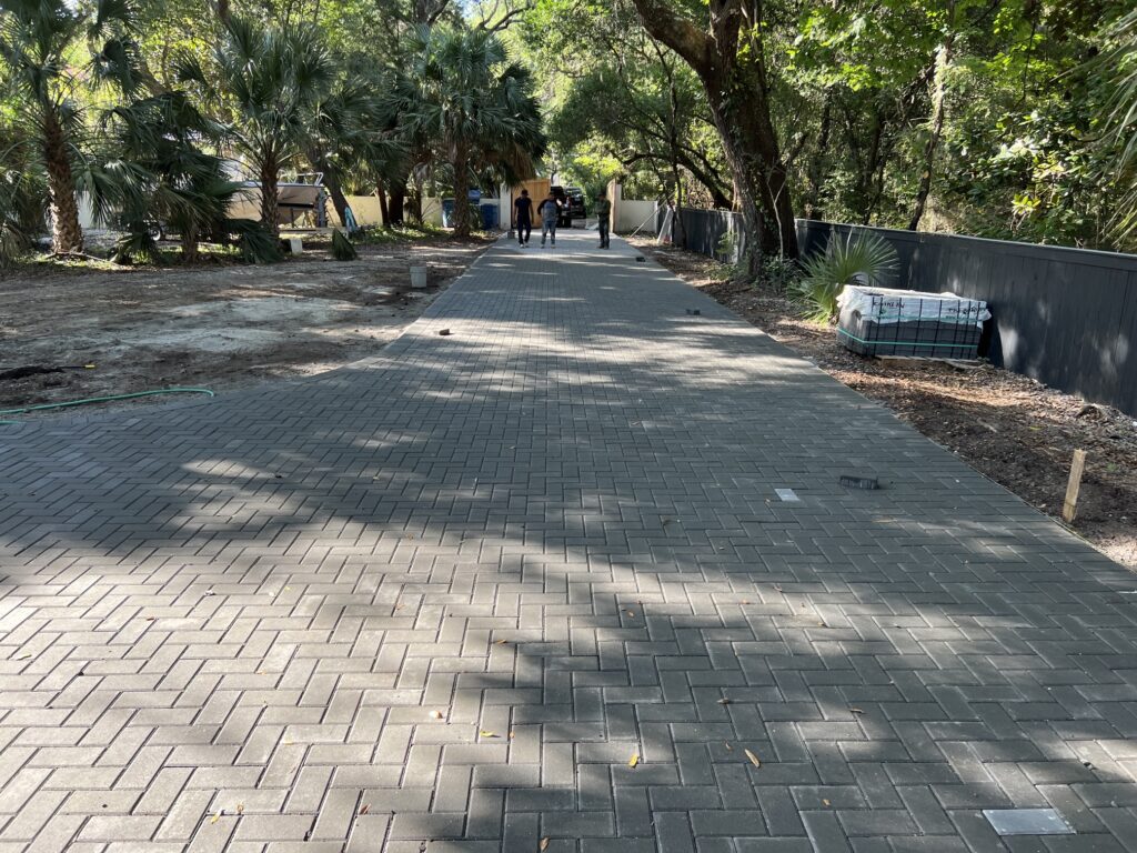 paver hardscape installation design pensacola fl